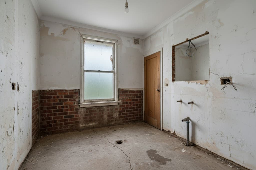 Bathroom before renovation