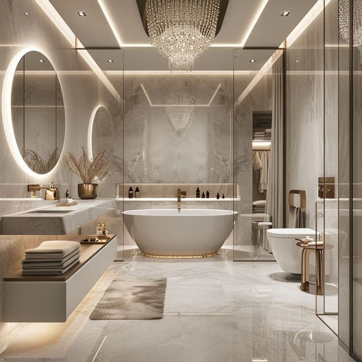 Finished bathroom renovation