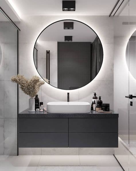Custom vanity installation