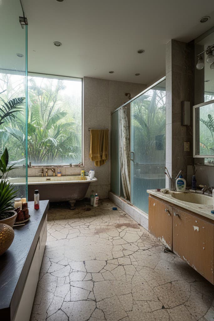 Standard master bathroom